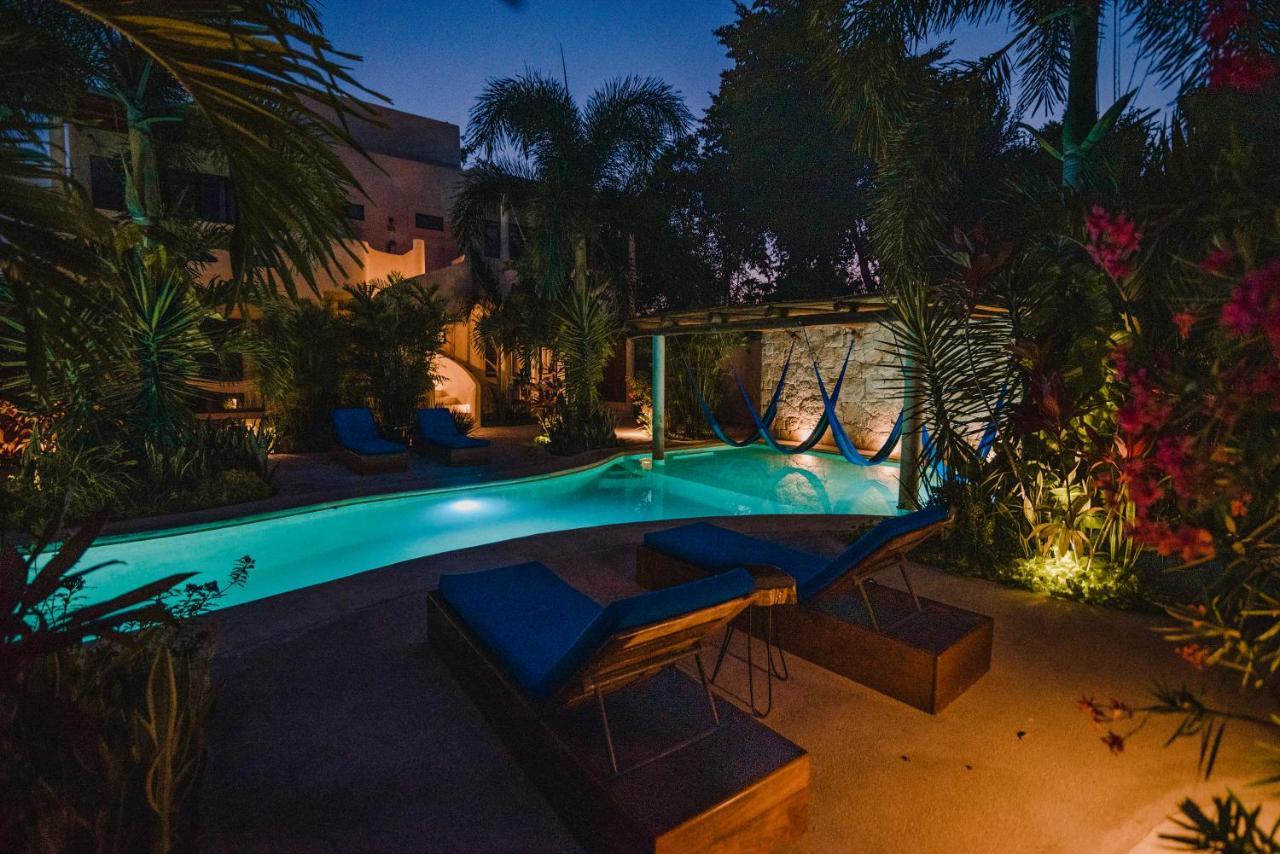 Hotel Blue Palm Bacalar Exterior foto