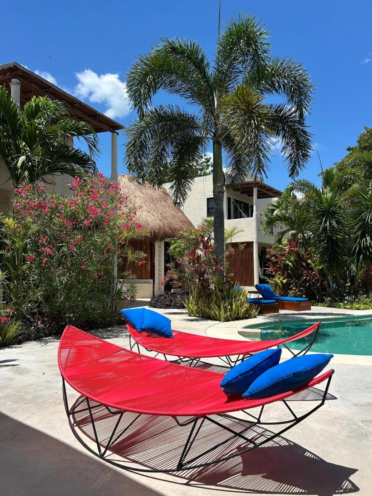 Hotel Blue Palm Bacalar Exterior foto